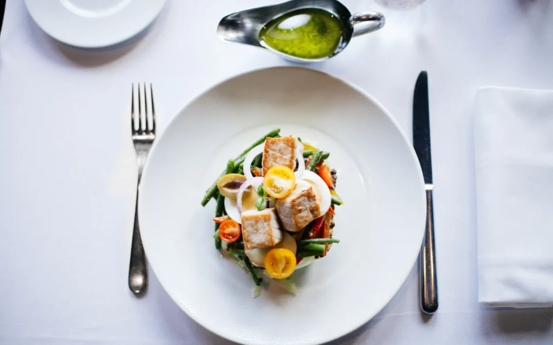 Cottage Cheese with Veggies, a Healthy Starter for Lunch Dates